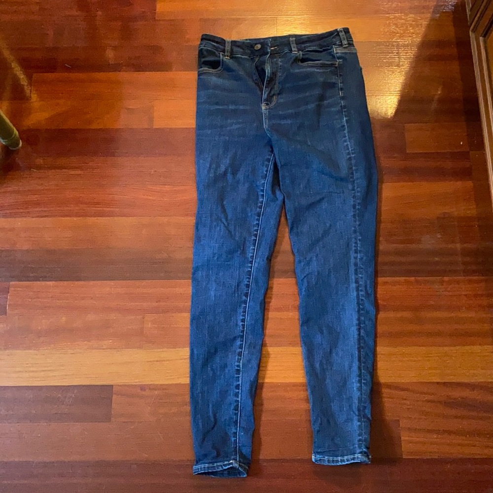 AE dark wash jeans